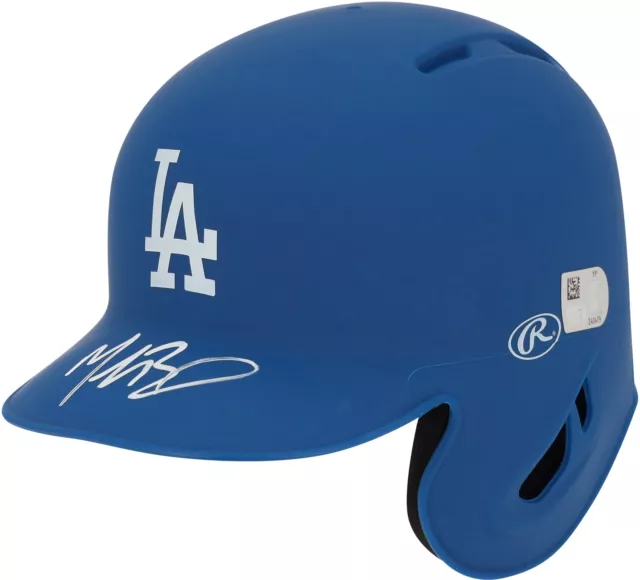 Autographed Mookie Betts Dodgers Helmet