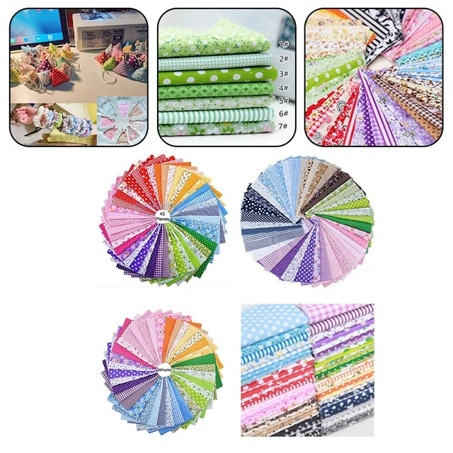 Lot De 40 Bandes De Tissu Jelly Roll Pour Patchwork - Coton Doux, 50 X 6,5 Cm, Motifs Assortis