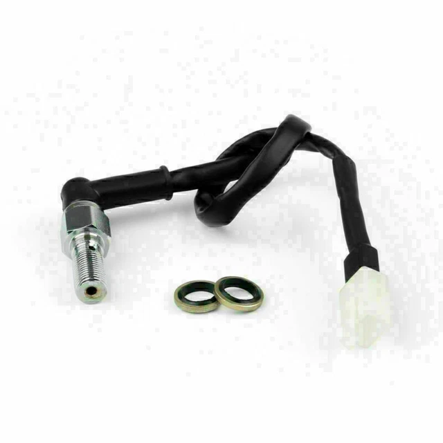 Single RearSet Hydraulic Brake Pressure Light Switch Cable Banjo bolt M10 x1mm S