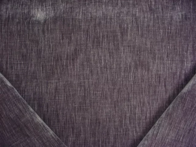15-5/8Y Brunschwig Et Fils Slate Blue Silver Strie Velvet Upholstery Fabric