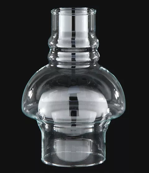 3" X 7" Montana Hooded Clear Borosilicate Glass Oil Lamp Chimney New 57971Jb