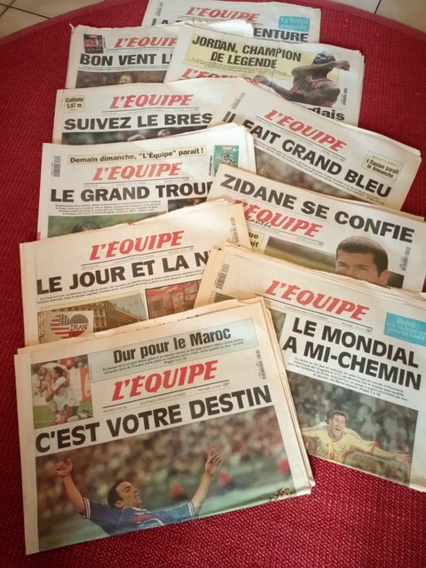 Agenda Collector Coupe Du Monde De Football 1998 – France, Livre Souvenir, Occasion