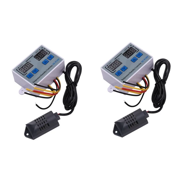 2X XK-W1099  Thermostat Numérique Humidistat Oeuf Incubateur Température Co3790