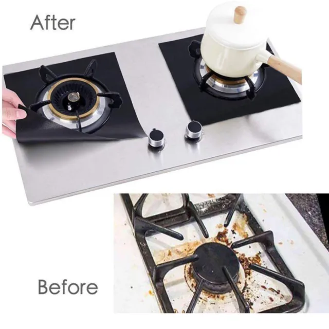 5 Pcs Burner Covers Gas Stove Liners Hob for Cookers Electric Furnace