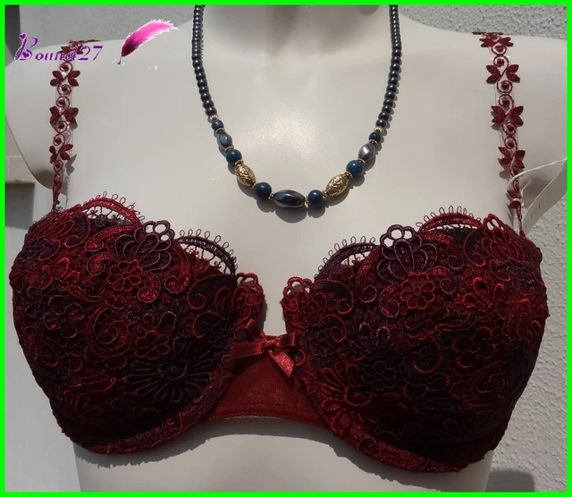 Soutien-gorge Valisère Modèle Spot Excentrique - Taille 100B - Noir - Neuf Avec étiquettes