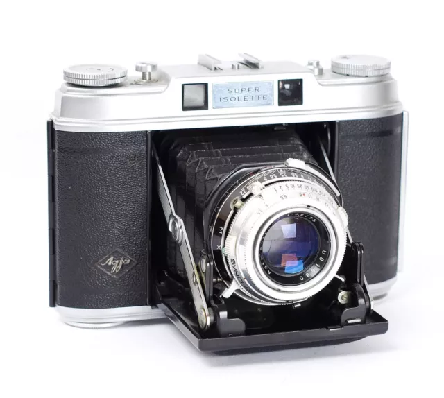 Rangefinder 6x6 Agfa Super Isolette Lens Solinar 3.5/75mm No.UJ2388