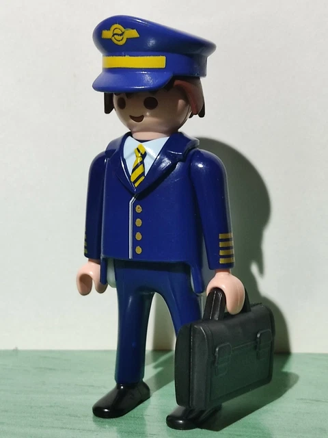 Juego PLAYMOBIL 71462 | Piloto + Asistente De Vuelo | 33 Piezas | Edición Limitada Para Viajeros
