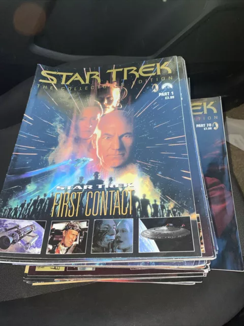 2006 Star Trek The Collectors Edition The Next Generation Complete Magazine 1-70 3