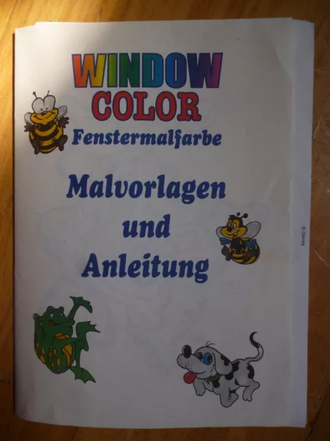 WINDOW COLOR Malvorlagen, 29 Bilder unter anderem Schneewittchen, 7 Zwerge