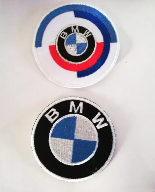 2 toppe patch BMW-Tuning Motorsport biker chopper immagine con ferretto motociclette