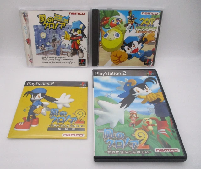 KLONOA BEACH VOLLEYBALL pal Ps1 Playstation original game by Namco EUR