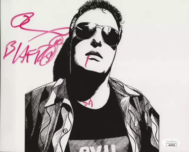 Jello Biafra REAL hand SIGNED Photo JSA COA Autographed Dead Kennedys + doodle