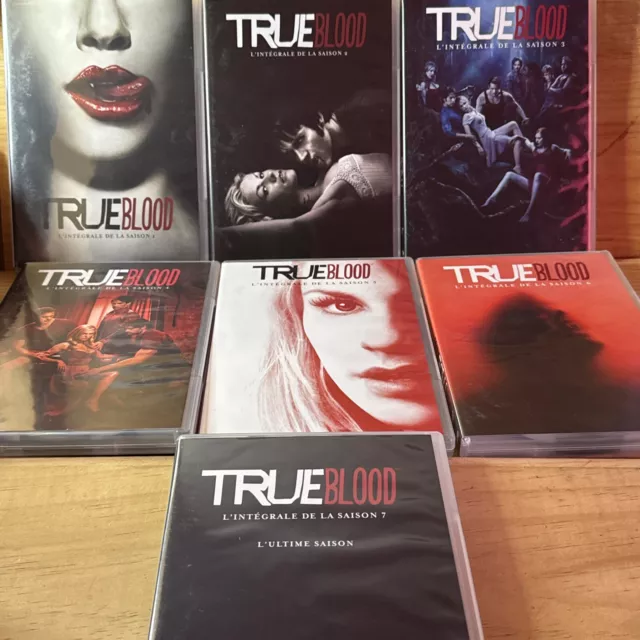 True Blood L'intégrale De La Série COFFRET DVD PAL FR HBO Saisons 1 2 3 4 5 6 7