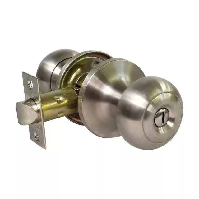 Choose Door Knob Lever Lock Door Handles Entry Passage Privacy Dummy Deadbolt SS