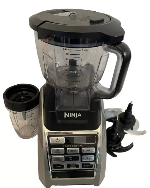Ninja BL687CO 30 1500 Watt Blender Set Nutri Ninjas, Blade Professional  Kitchen