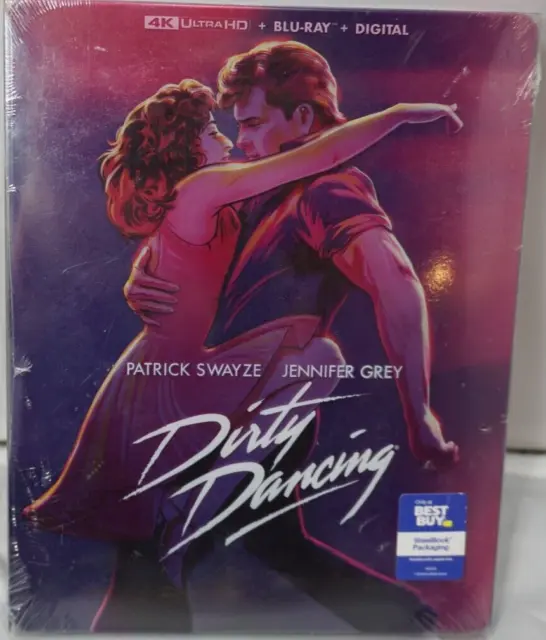 Dirty Dancing - Best Buy Steelbook - 4K UHD, Blu Ray, Digital Copy - New