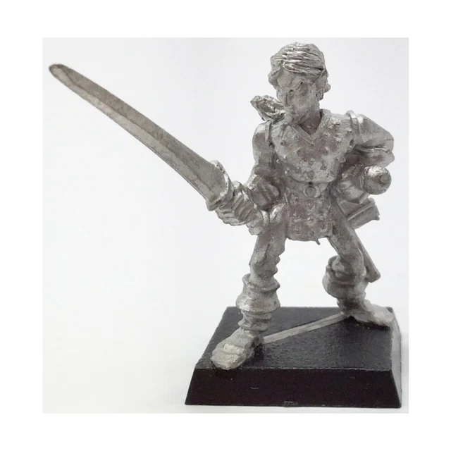 Games Workshop WHF Wood Elves Metal Warrior w/Sword 15 #5 NM