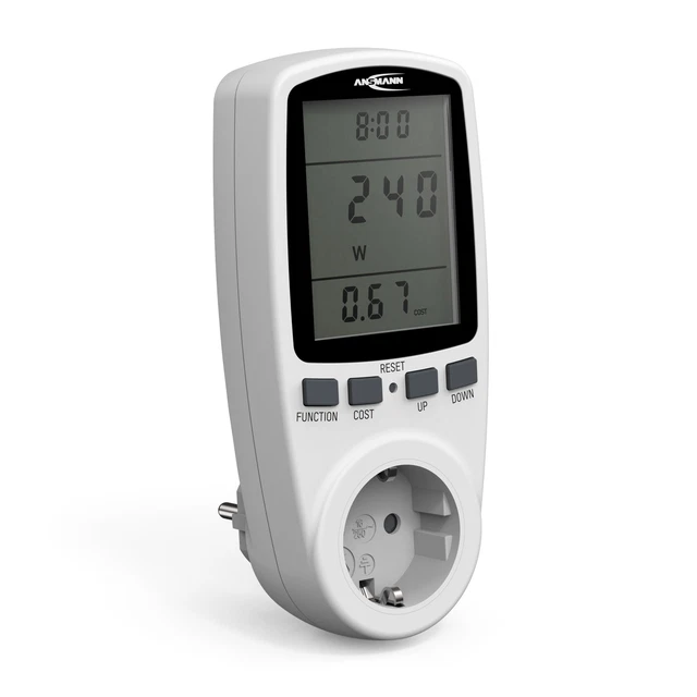 Medidor digital de costes energéticos ANSMANN Energy Check contador de consumo eléctrico