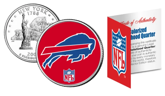 BUFFALO BILLS NFL NY U.S. Statehood Quarter U.S. Coin *Officially Licensed*