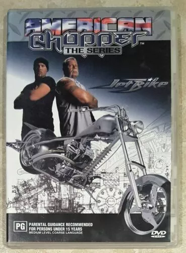 American Chopper The Series Jet Bike Dvd Region 4 New And Sealed