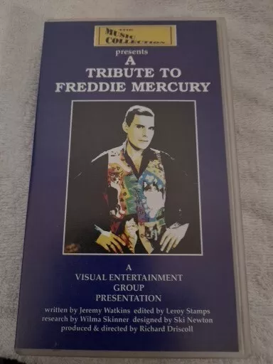 Freddie Mercury A Tribute To VHS