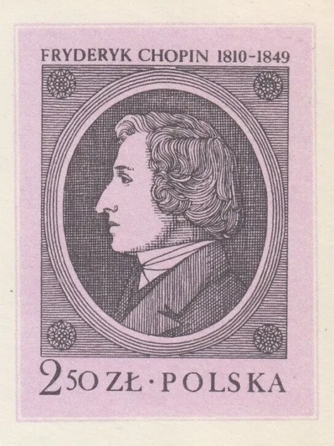 POLOGNE 1981 Ck#067 I. Enveloppe neuve.  Frédéric Chopin 1810 - 1849.
