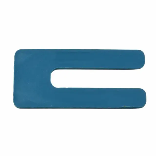 3.2mm x 75mm x 36mm Blue Plastic Horseshoe Window Packers Packing Shim