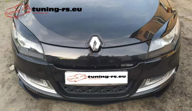 Scheinwerferblenden, Böser Blick aus  ABS passend für Renault Megane 3