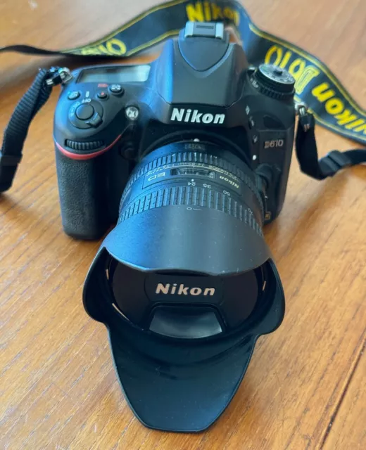 Nikon D610 24.3MP DSLR Camera & AF-S NIKKOR 24-85mm f/3.5-4.5G ED VR Lens