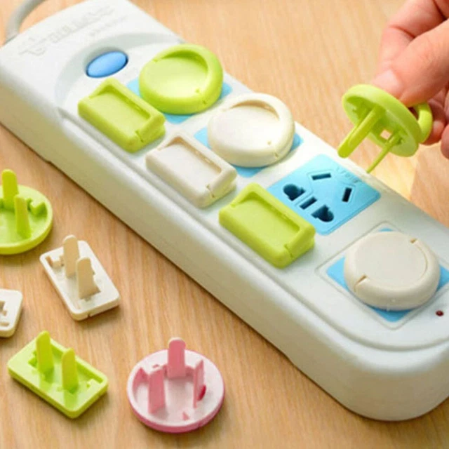 Guard Plastic Baby Power Socket Anti Shock Cover Anti-electric Plugs Protector