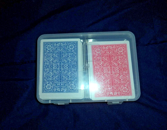MPC Double Deck Clear Plastic Box (with playing cards)