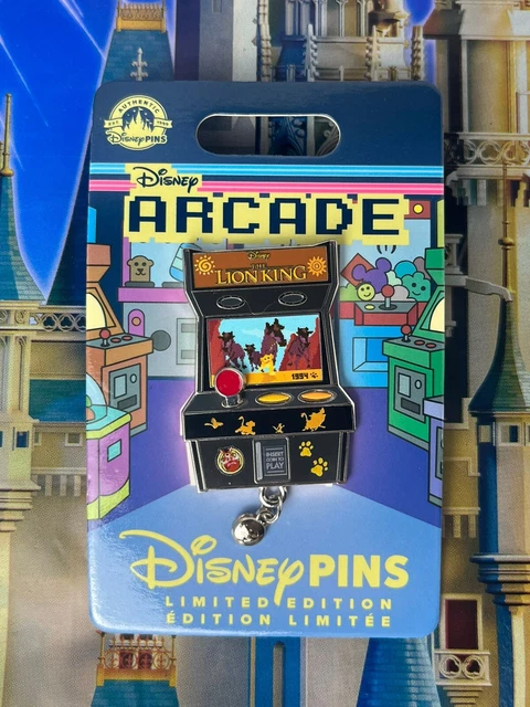 2023 Disney Parks Arcade Game Machine The Lion King Simba LE 4000 Pin