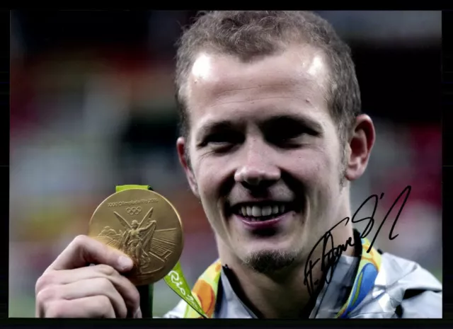 Fabian Hambüchen Olympiasieger 2016 Foto Original Signiert Turnen + G 35187