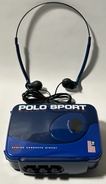 POLO SPORT Ralph Lauren カセットプレーヤー PS85B POLO SPORT RALPH Lauren AM/FM Stereo Cassette Player PS85B Blue