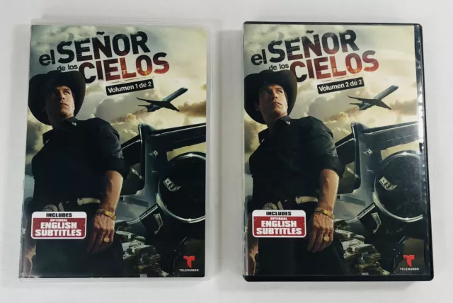 2 DVD’s - El Senor De Los Cielos Volumen 1 de 2 + 2 de 2