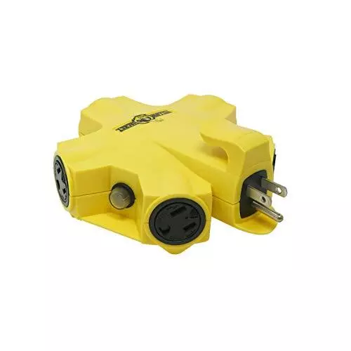 Yellow Jacket 827362 27362 Outdoor 15-Amp Power 5 Outlets,
