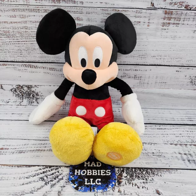 Disney Store Exclusive Mickey Mouse 16" Stuffed Plush Animal Authentic Original