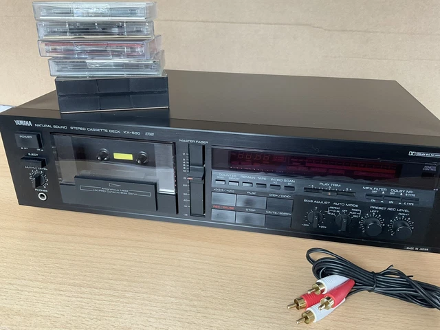 Platine Cassette Yamaha KX-500 2 Têtes – Pour Pièces, à Réparer (lire Annonce)