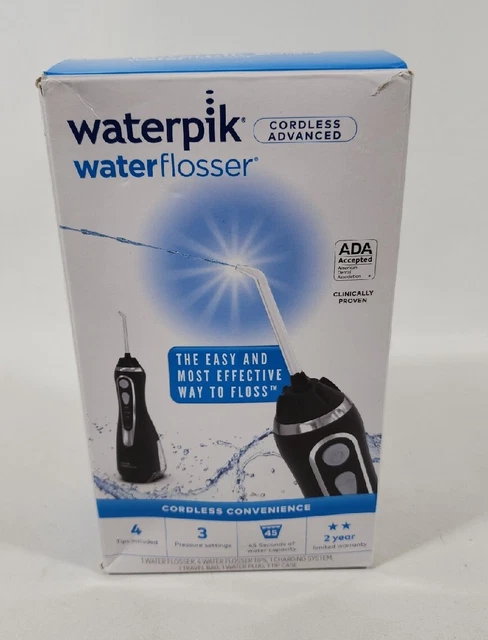 Hilo de agua avanzado inalámbrico Waterpik para dientes, encías y aparatos ortopédicos ENVÍO GRATUITO