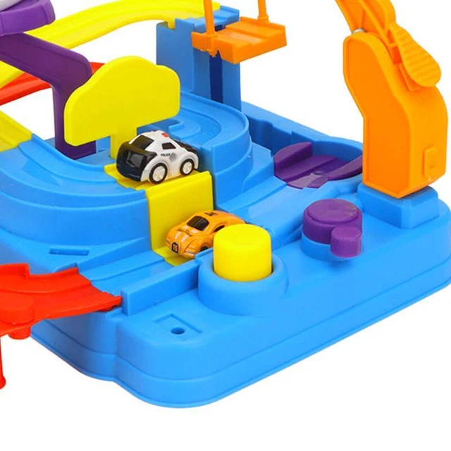 DIY Race Track Car Adventure Toy - Educational  Unique Color - Boys' Fun