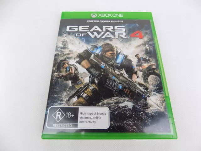Mint Disc Xbox One Gears Of War 4 IV Free Postage