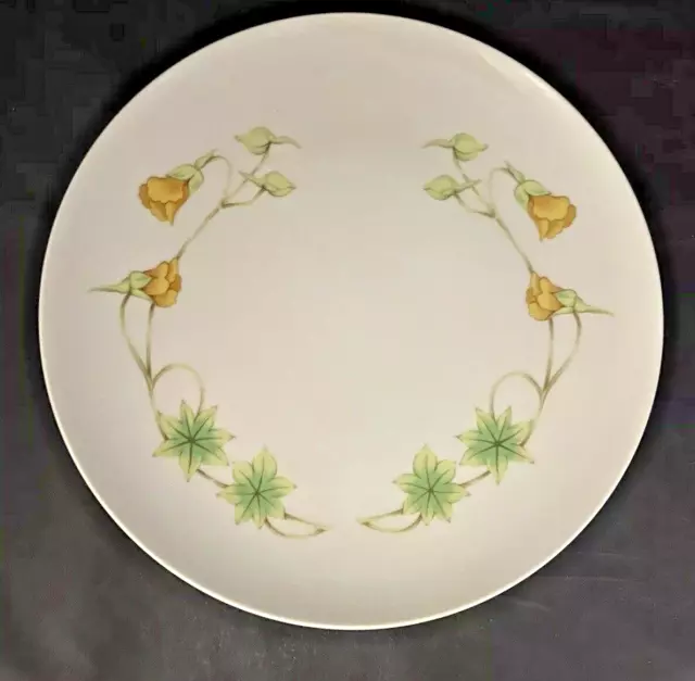 Monterrey Fine China Toscany Japan 10.5" Dinner Plate Floral Design