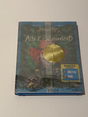 DISNEY AND TIM Burton Alice in Wonderland Johnny Depp Blu Ray DVD £4.99 ...