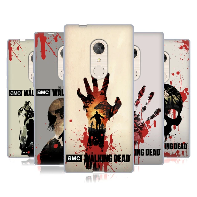 OFFICIAL AMC THE Walking Dead Silhouettes Gel Case For Alcatel Phones ...