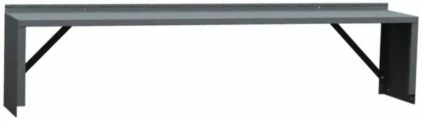 Workstation Workbench Riser, 10.5" Deep x 12" High x 60" Width