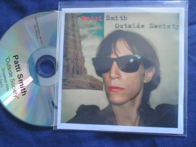 Patti Smith ‎– Outside Society Label: Sony Music Promo UK CD Album