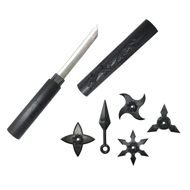 [LAMPLANNING] Japanese sword dagers Ninja Shuriken made of Plastic