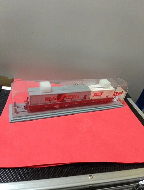 JOUEF : WAGON plat à dossiers type Rloos SNCF réf. 6751 HO EUR 20,00 - FR