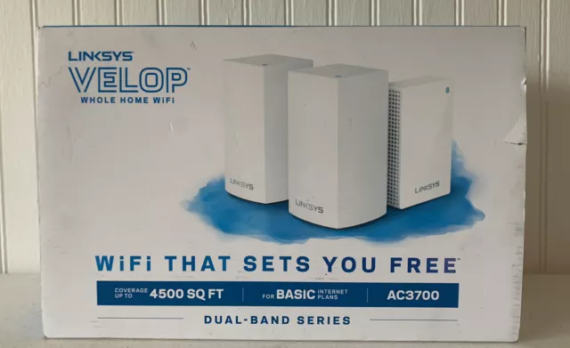 Linksys VELOP Whole Home Wi-Fi System Dual band series, AC3700