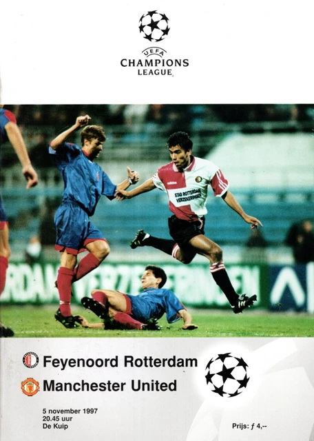 Programme Match Manchester United Vs Saint-Étienne - Coupe D'Europe - 5 Octobre 1977